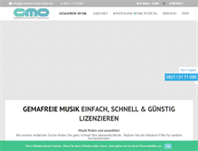 Tablet Screenshot of gemafreie-musik-online.de